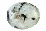 1.7" Polished Rainbow Moonstone Pocket Stone  - Photo 2